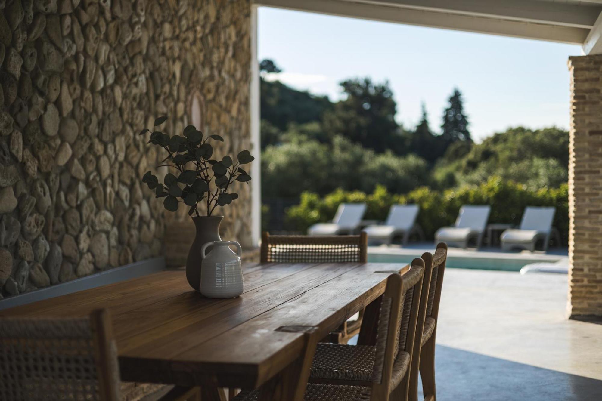 Binios Villa - Private Pool, Walking Distance From The Beach Vasilikí Exteriér fotografie