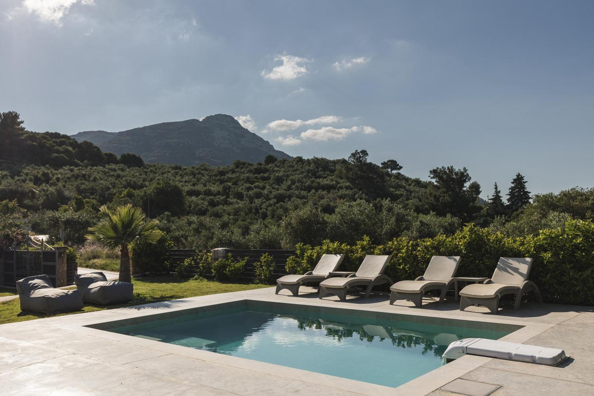 Binios Villa - Private Pool, Walking Distance From The Beach Vasilikí Exteriér fotografie